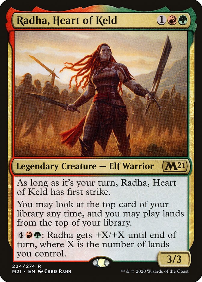 Radha, Heart of Keld [Core Set 2021] | Deep Dive Games St. Marys