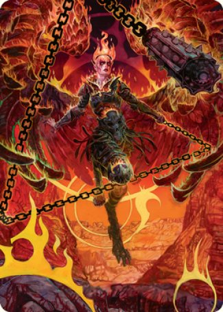 Zariel, Archduke of Avernus Art Card [Dungeons & Dragons: Adventures in the Forgotten Realms Art Series] | Deep Dive Games St. Marys