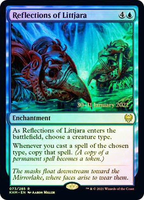 Reflections of Littjara [Kaldheim Prerelease Promos] | Deep Dive Games St. Marys