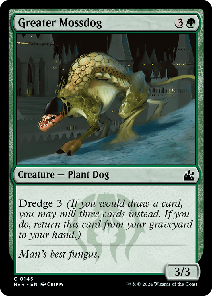 Greater Mossdog [Ravnica Remastered] | Deep Dive Games St. Marys