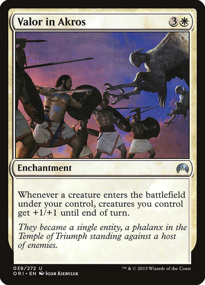 Valor in Akros [Magic Origins] | Deep Dive Games St. Marys