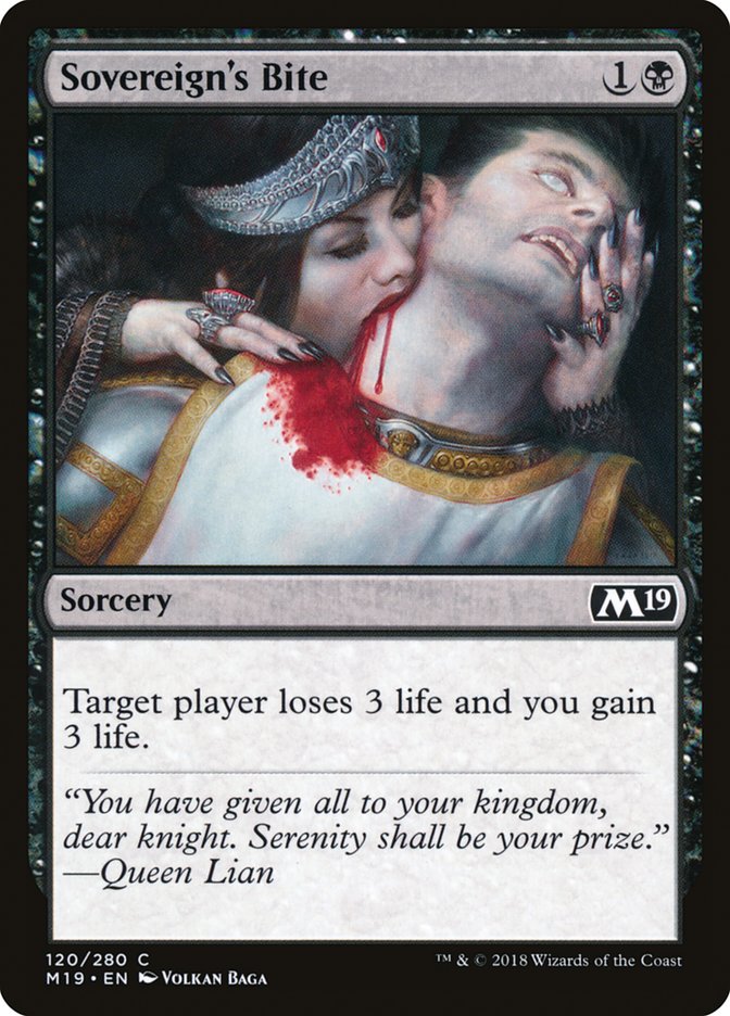 Sovereign's Bite [Core Set 2019] | Deep Dive Games St. Marys
