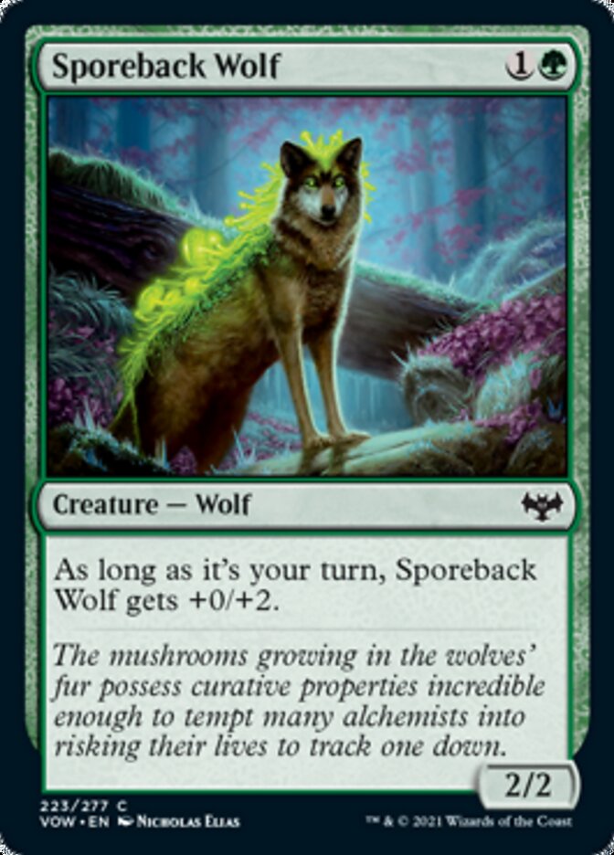 Sporeback Wolf [Innistrad: Crimson Vow] | Deep Dive Games St. Marys