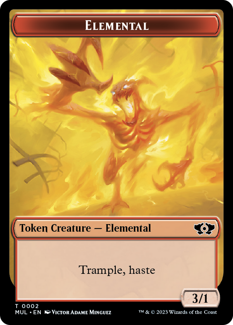 Elemental Token [Multiverse Legends Tokens] | Deep Dive Games St. Marys