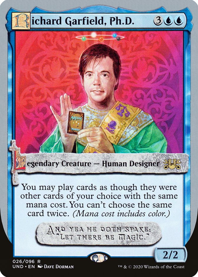 Richard Garfield, Ph.D. [Unsanctioned] | Deep Dive Games St. Marys