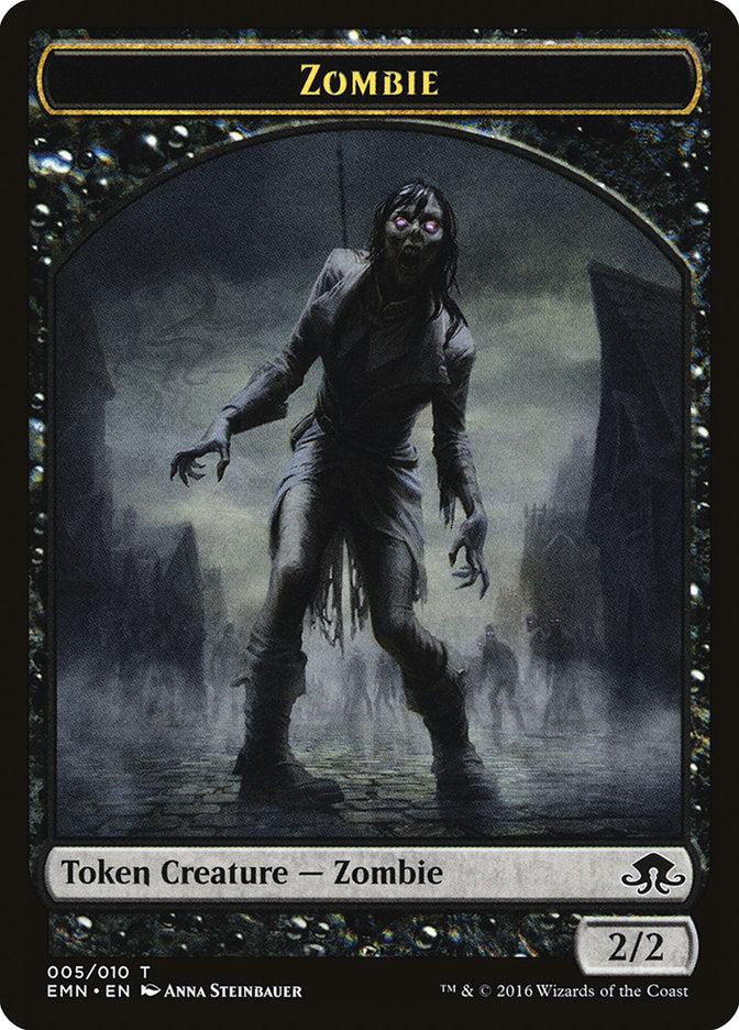 Zombie Token (005/010) [Eldritch Moon Tokens] | Deep Dive Games St. Marys