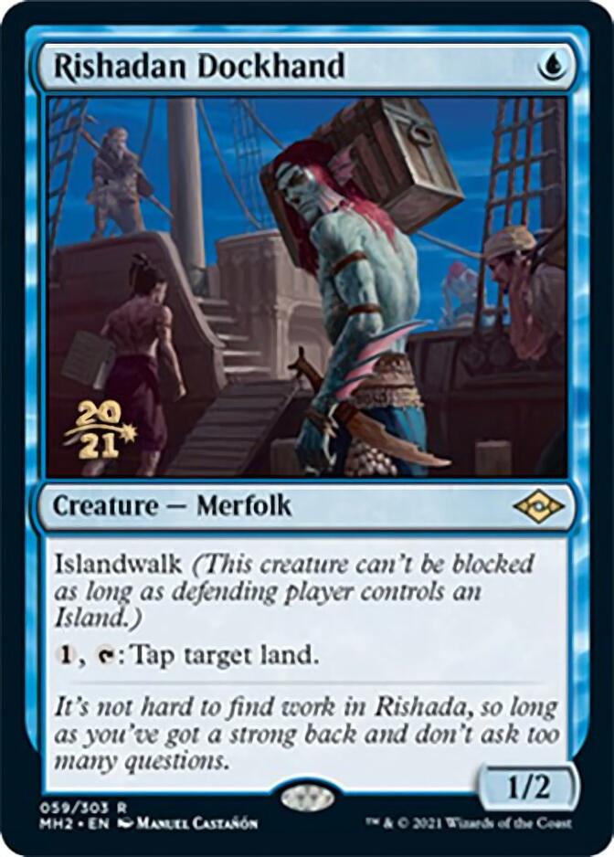 Rishadan Dockhand [Modern Horizons 2 Prerelease Promos] | Deep Dive Games St. Marys