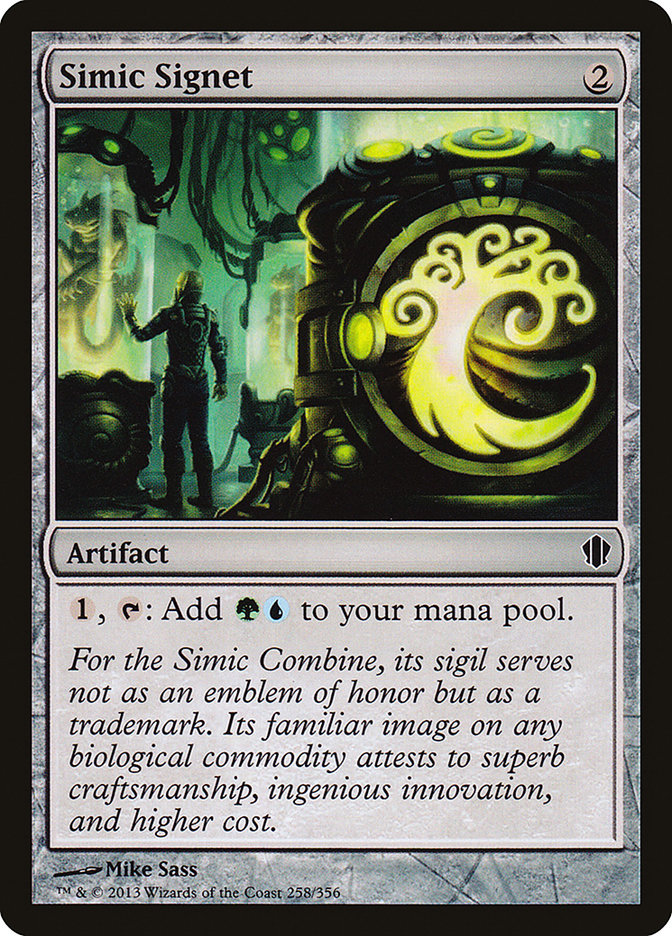 Simic Signet [Commander 2013] | Deep Dive Games St. Marys