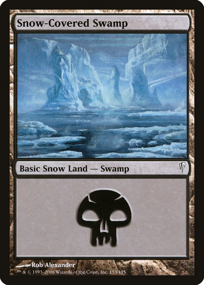 Snow-Covered Swamp [Coldsnap] | Deep Dive Games St. Marys