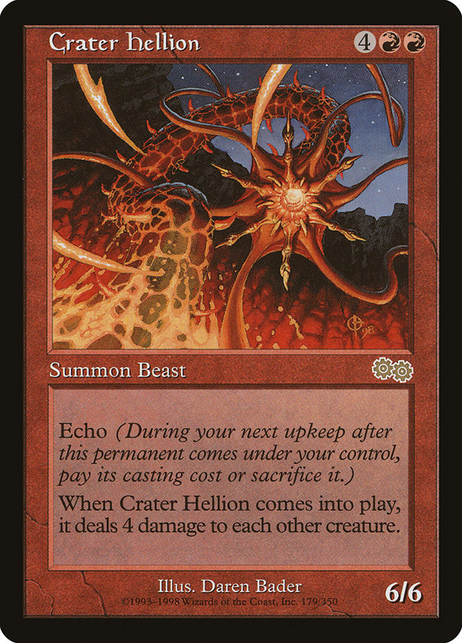 Crater Hellion [Urza's Saga] | Deep Dive Games St. Marys