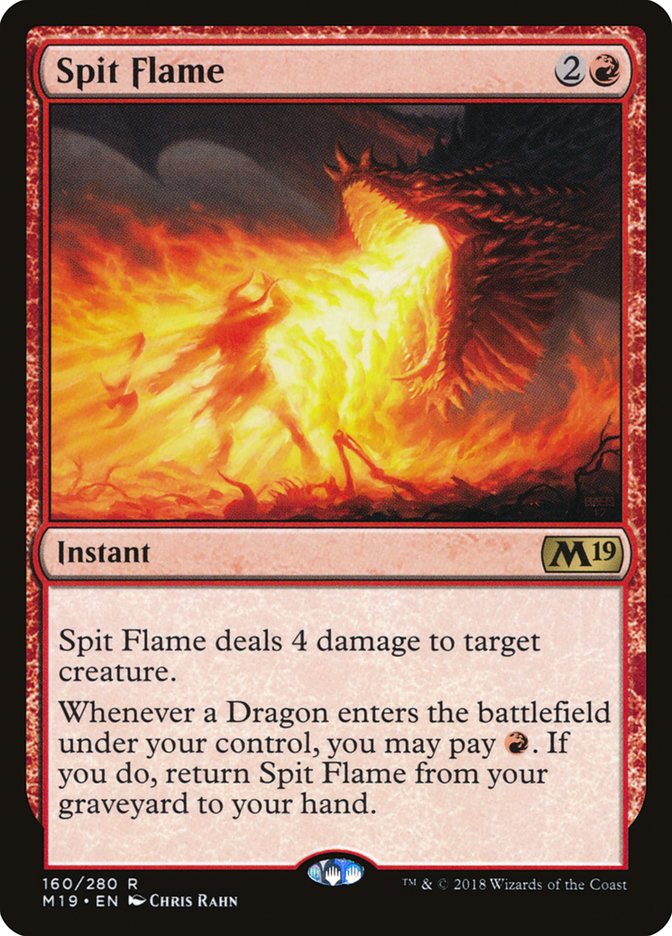 Spit Flame [Core Set 2019] | Deep Dive Games St. Marys