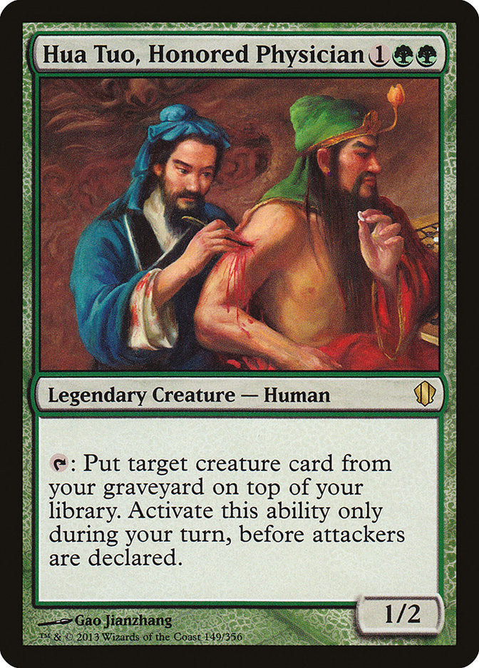 Hua Tuo, Honored Physician [Commander 2013] | Deep Dive Games St. Marys