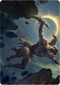 Nighthawk Scavenger Art Card [Zendikar Rising Art Series] | Deep Dive Games St. Marys