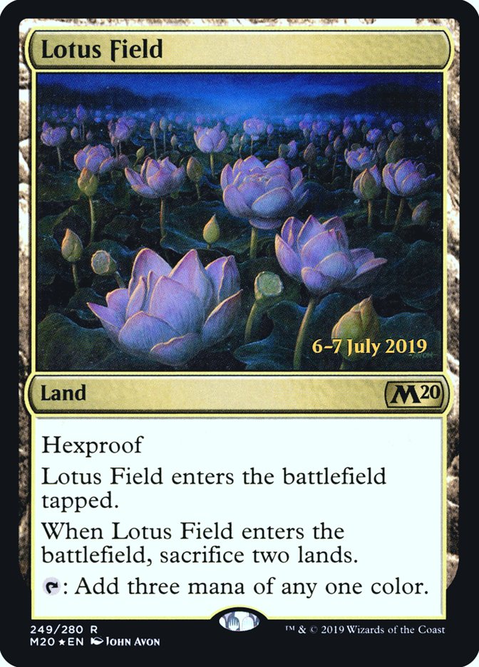 Lotus Field [Core Set 2020 Prerelease Promos] | Deep Dive Games St. Marys