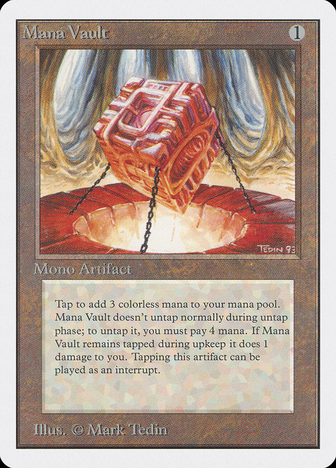 Mana Vault [Unlimited Edition] | Deep Dive Games St. Marys