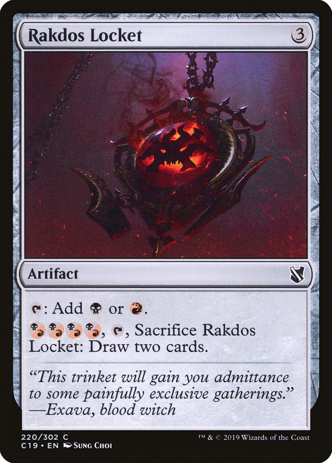 Rakdos Locket [Commander 2019] | Deep Dive Games St. Marys