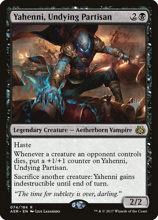 Yahenni, Undying Partisan (Promo Pack) [Aether Revolt Promos] | Deep Dive Games St. Marys