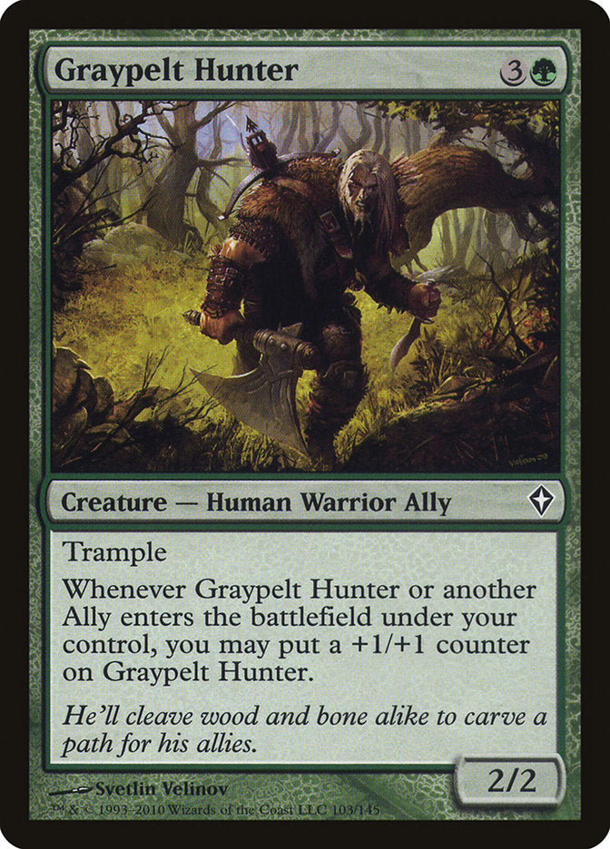 Graypelt Hunter [Worldwake] | Deep Dive Games St. Marys