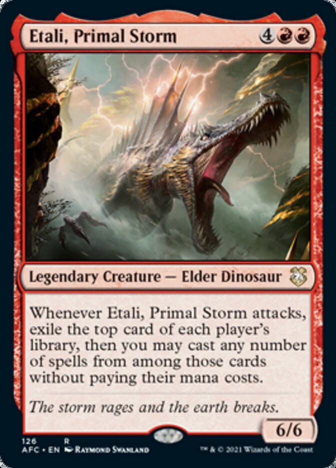 Etali, Primal Storm [Dungeons & Dragons: Adventures in the Forgotten Realms Commander] | Deep Dive Games St. Marys