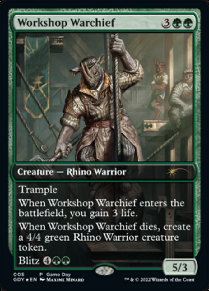 Workshop Warchief [Game Day 2022] | Deep Dive Games St. Marys