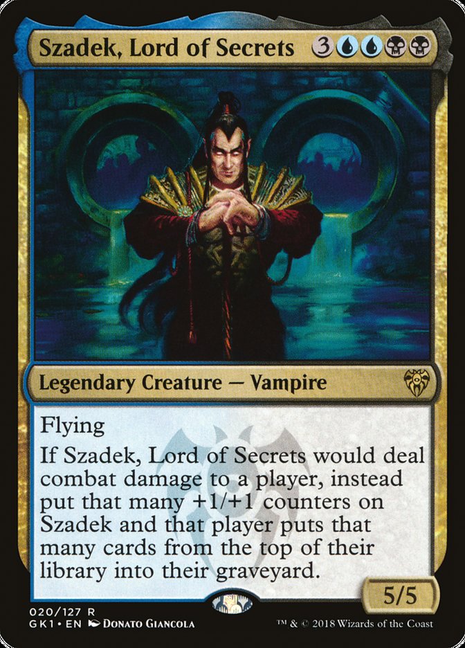 Szadek, Lord of Secrets [Guilds of Ravnica Guild Kit] | Deep Dive Games St. Marys