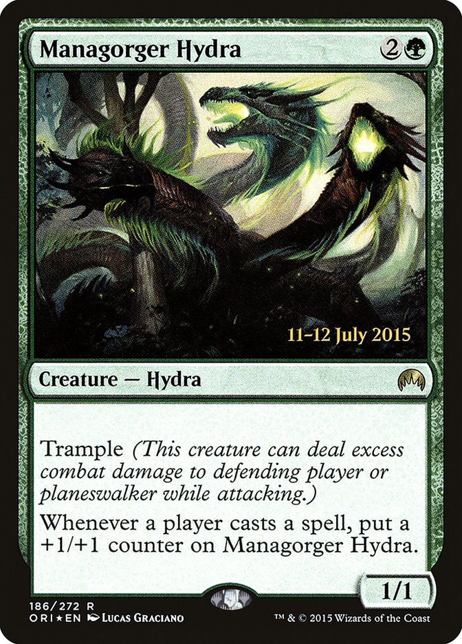 Managorger Hydra [Magic Origins Prerelease Promos] | Deep Dive Games St. Marys