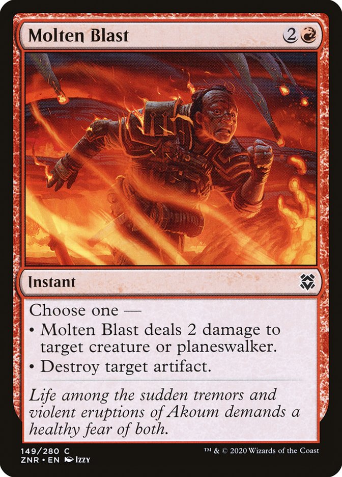 Molten Blast [Zendikar Rising] | Deep Dive Games St. Marys