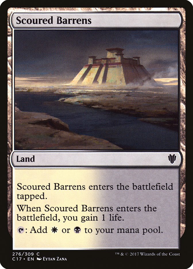 Scoured Barrens [Commander 2017] | Deep Dive Games St. Marys