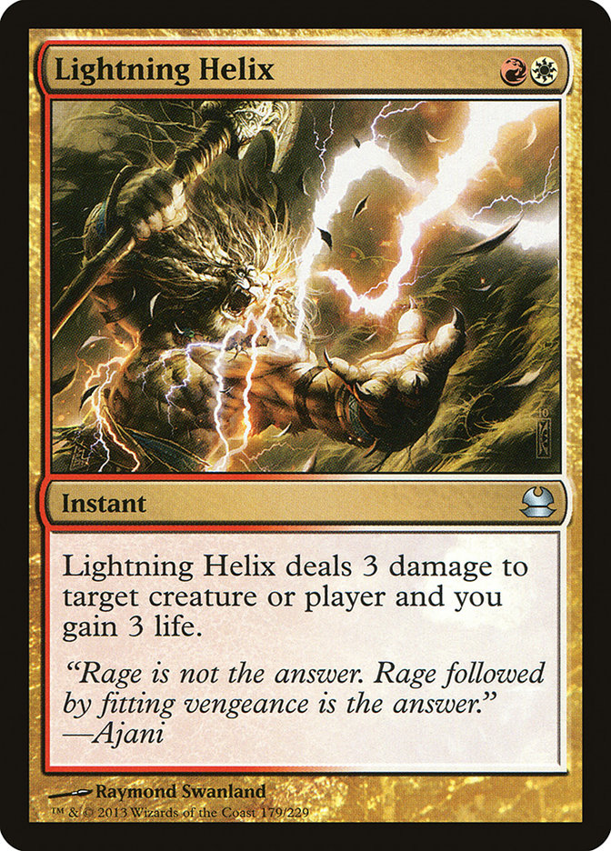 Lightning Helix [Modern Masters] | Deep Dive Games St. Marys