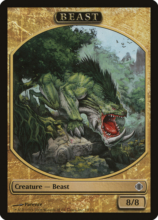 Beast Token [Shards of Alara Tokens] | Deep Dive Games St. Marys