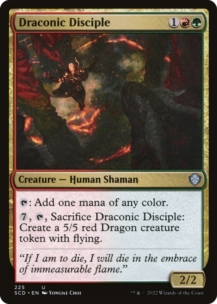 Draconic Disciple [Starter Commander Decks] | Deep Dive Games St. Marys