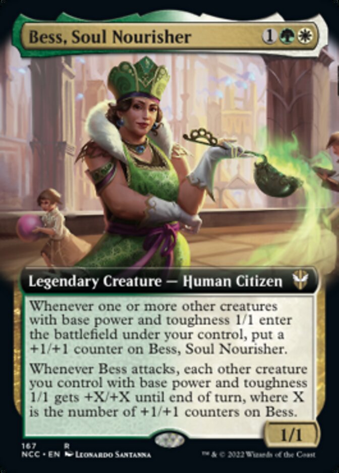 Bess, Soul Nourisher (Extended Art) [Streets of New Capenna Commander] | Deep Dive Games St. Marys