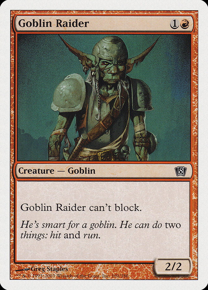 Goblin Raider [Eighth Edition] | Deep Dive Games St. Marys