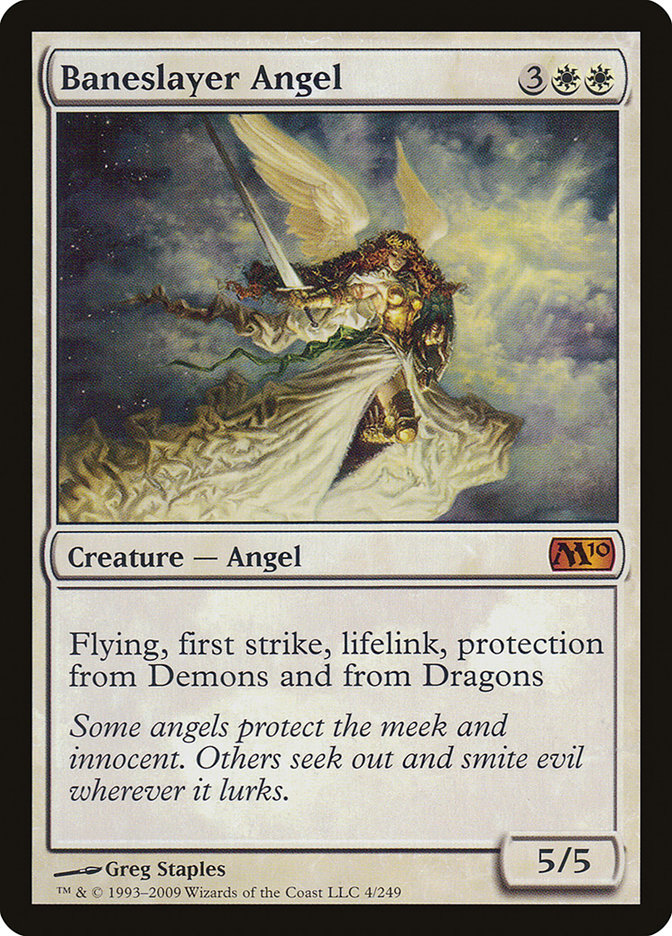 Baneslayer Angel [Magic 2010] | Deep Dive Games St. Marys