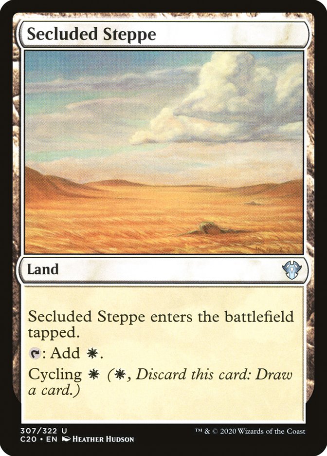 Secluded Steppe [Commander 2020] | Deep Dive Games St. Marys