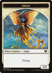 Angel // Knight (005) Double-Sided Token [Commander 2015 Tokens] | Deep Dive Games St. Marys