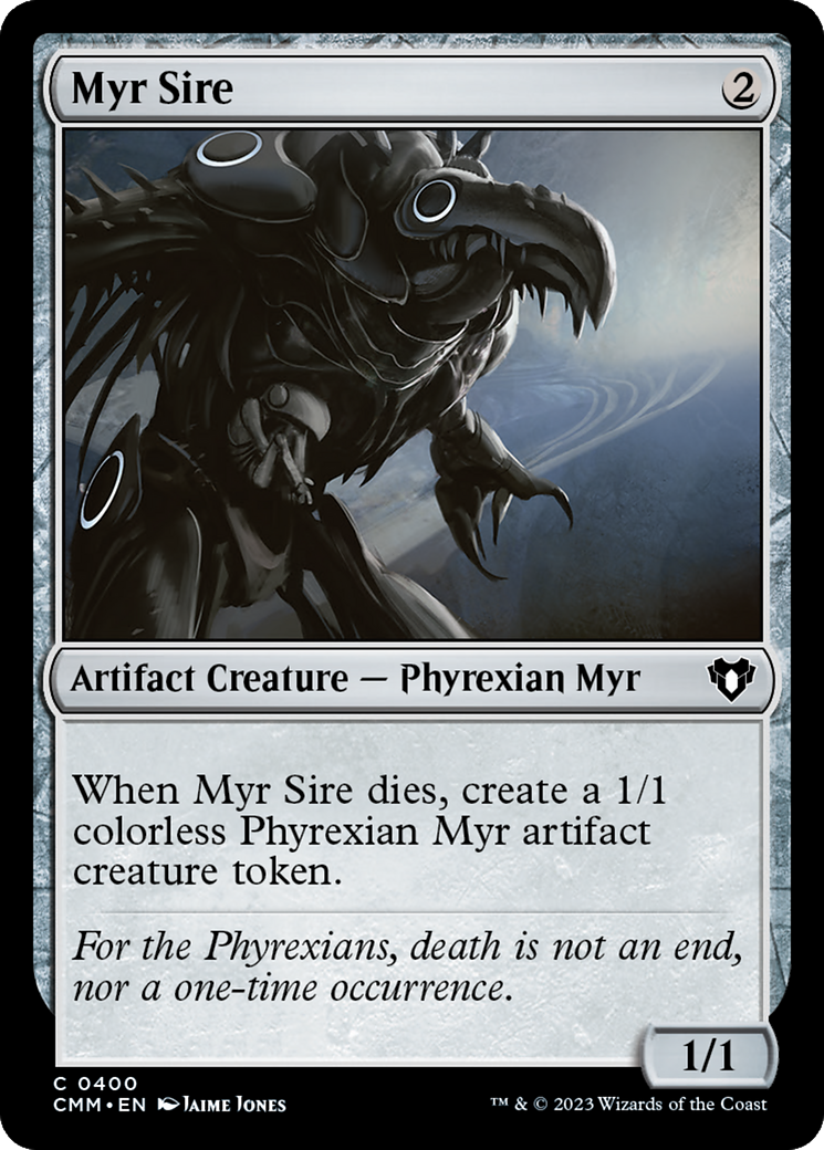 Myr Sire [Commander Masters] | Deep Dive Games St. Marys