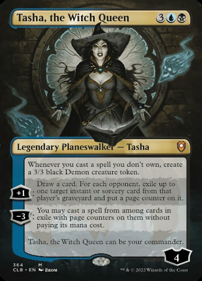 Tasha, the Witch Queen (Borderless) [Commander Legends: Battle for Baldur's Gate] | Deep Dive Games St. Marys