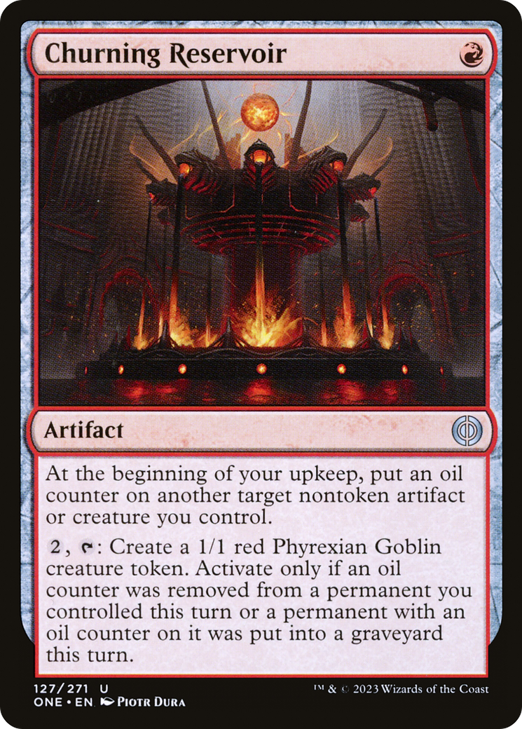 Churning Reservoir [Phyrexia: All Will Be One] | Deep Dive Games St. Marys