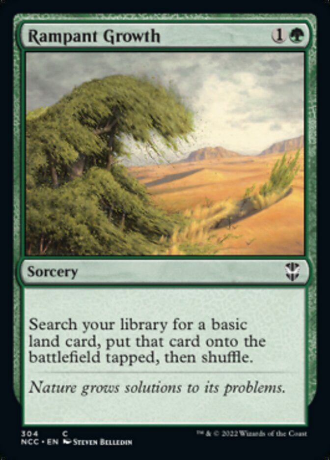 Rampant Growth [Streets of New Capenna Commander] | Deep Dive Games St. Marys