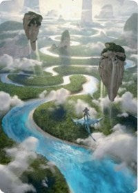 Clearwater Pathway Art Card [Zendikar Rising Art Series] | Deep Dive Games St. Marys