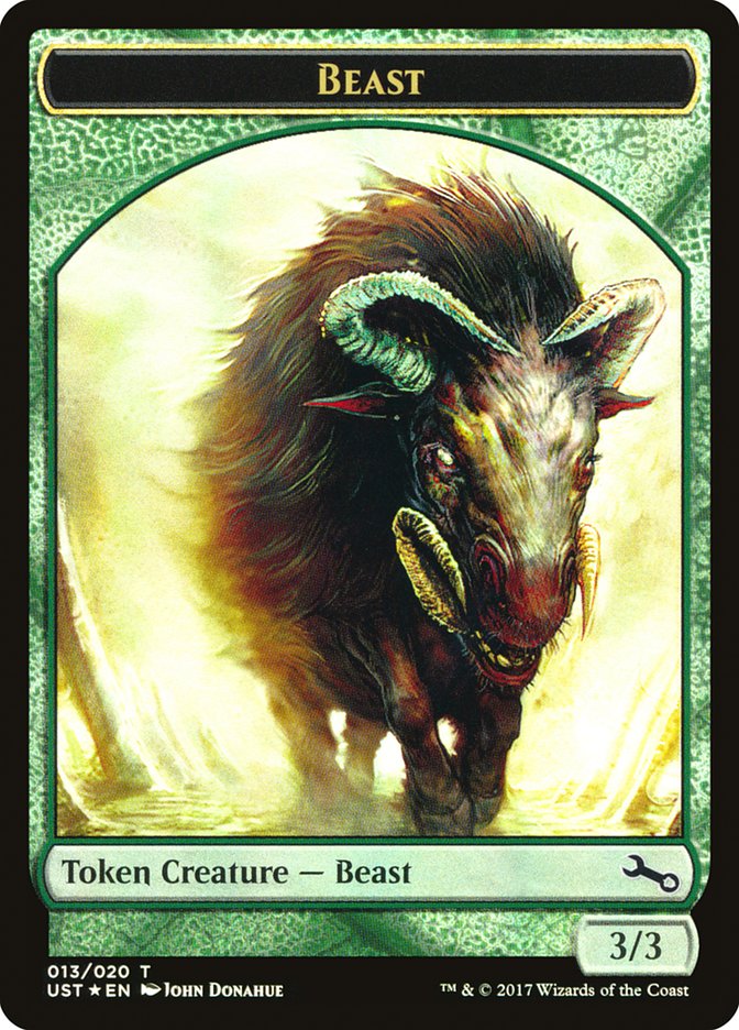 Beast // Beast Double-Sided Token [Unstable Tokens] | Deep Dive Games St. Marys