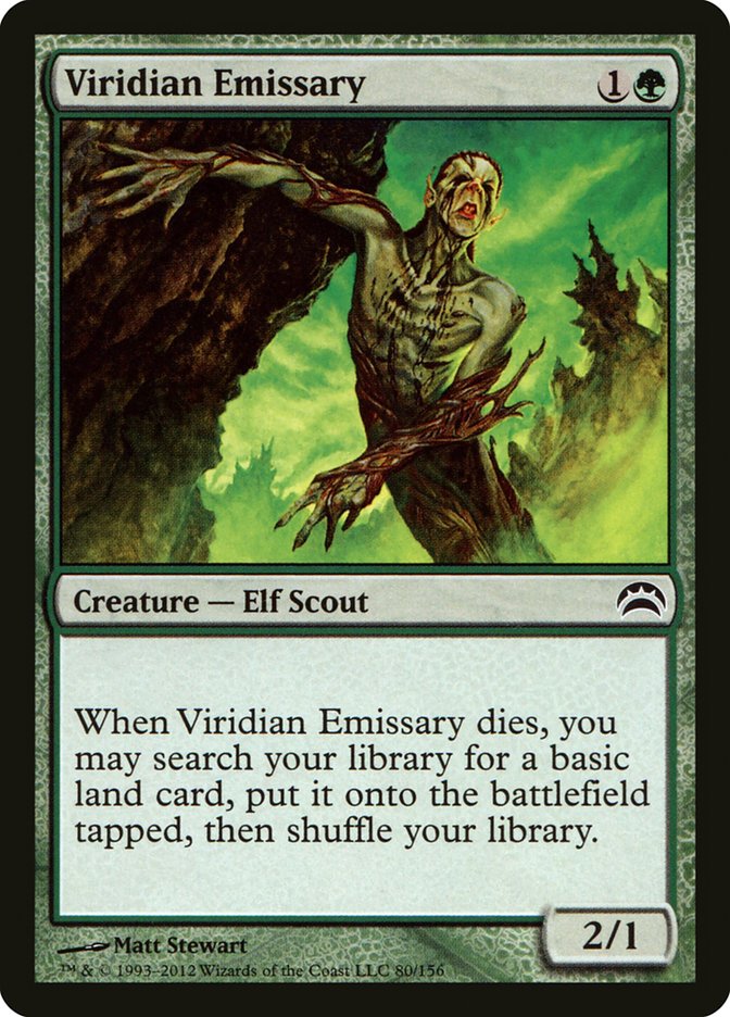 Viridian Emissary [Planechase 2012] | Deep Dive Games St. Marys