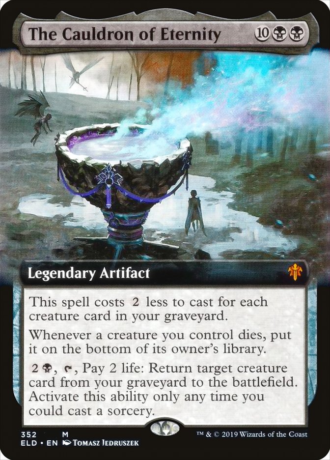 The Cauldron of Eternity (Extended Art) [Throne of Eldraine] | Deep Dive Games St. Marys