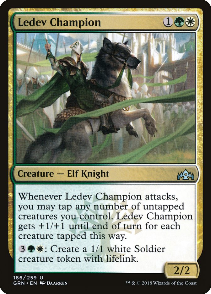 Ledev Champion [Guilds of Ravnica] | Deep Dive Games St. Marys