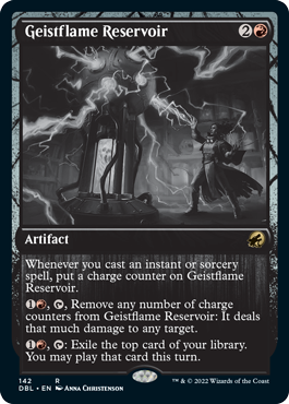 Geistflame Reservoir [Innistrad: Double Feature] | Deep Dive Games St. Marys