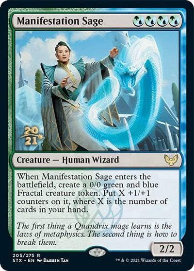 Manifestation Sage [Strixhaven: School of Mages Prerelease Promos] | Deep Dive Games St. Marys