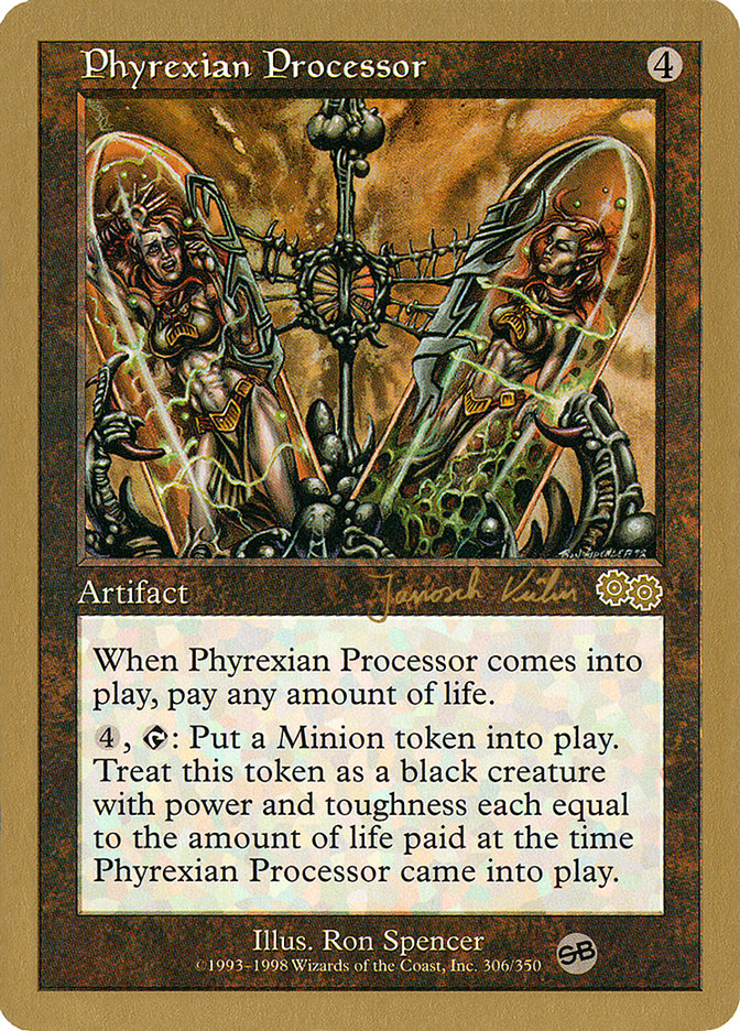 Phyrexian Processor (Janosch Kuhn) (SB) [World Championship Decks 2000] | Deep Dive Games St. Marys