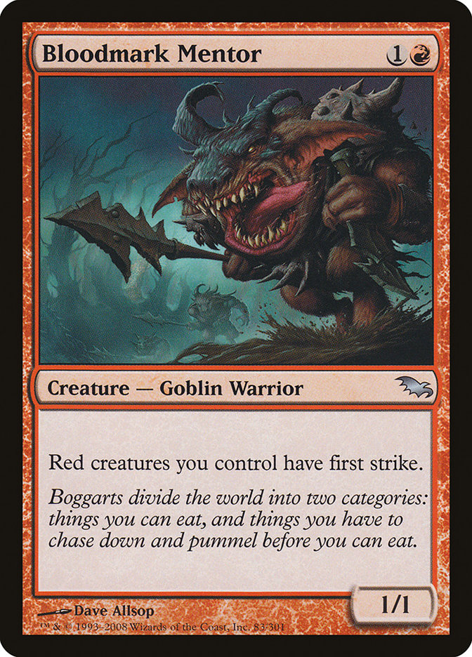 Bloodmark Mentor [Shadowmoor] | Deep Dive Games St. Marys