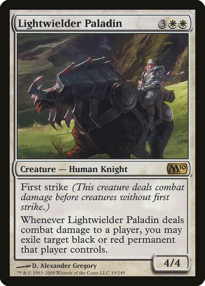 Lightwielder Paladin [Magic 2010] | Deep Dive Games St. Marys